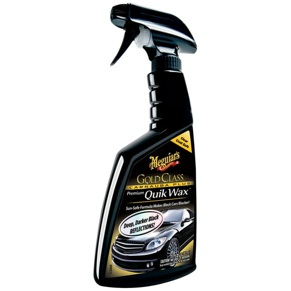 Meguiar's G7716 Gold Class Carnauba Plus Premium Quik Wax, 16 oz