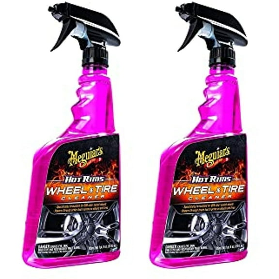 Meguiar's G9524 Hot Rims Wheel Cleaner - 24 oz. 2 Pack