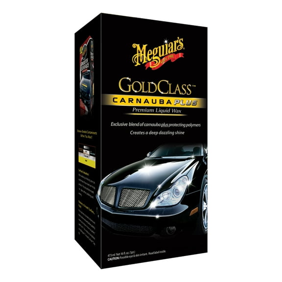 Meguiar's Gold Class Carnauba Plus Premium Liquid Wax,G7016, 16.0 fl oz