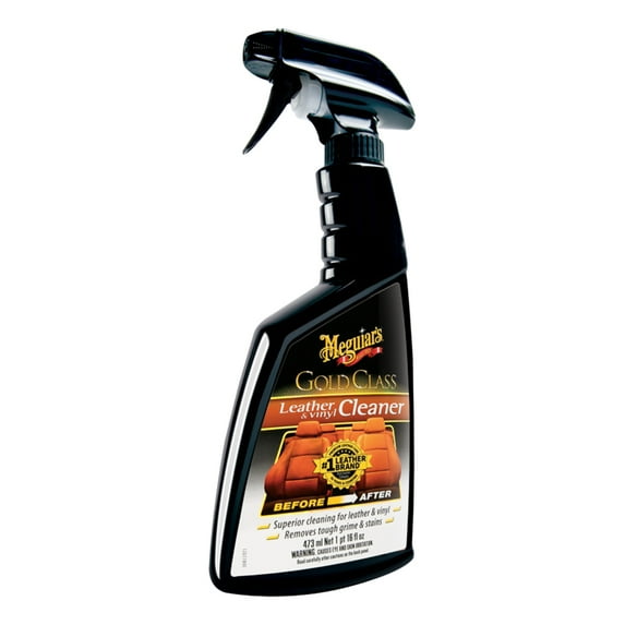 Meguiar's Gold Class™ Leather & Vinyl Cleaner - 16oz | Bundle of 5