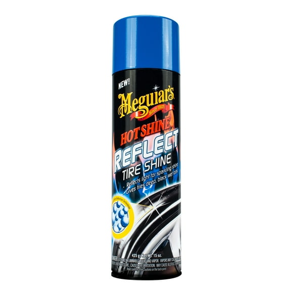 Meguiar's Hot Shine Reflect Tire Shine, G18715, 15 Oz, Aerosol