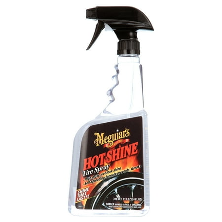 Meguiar's Hot Shine Tire Spray, G12024, 24 oz