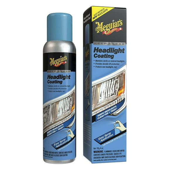 Meguiar's Keep Clear Headlight Coating, G17804, 4 oz, Aerosol
