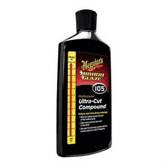 Meguiar's M10508 Mirror Glaze Ultra-Cut Compound 8 Fluid Ounces 1 Pack