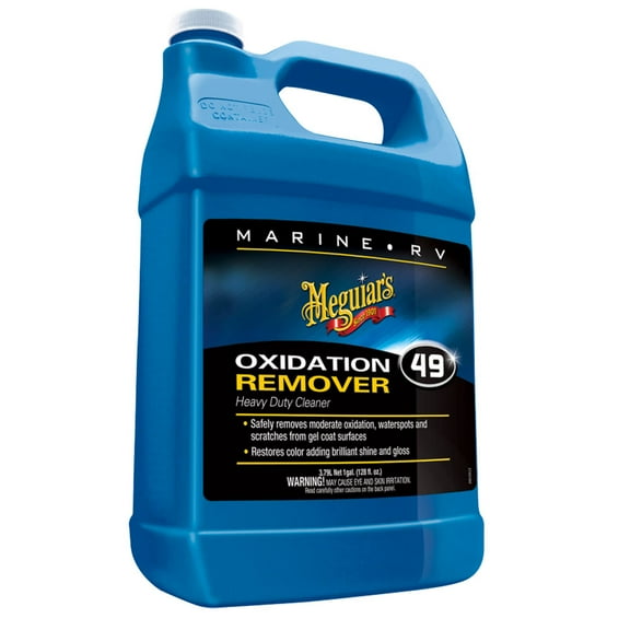 Meguiar's M4901 Marine and RV Heavy Duty Safe Oxidation Remover, 1 Fluid Gallon