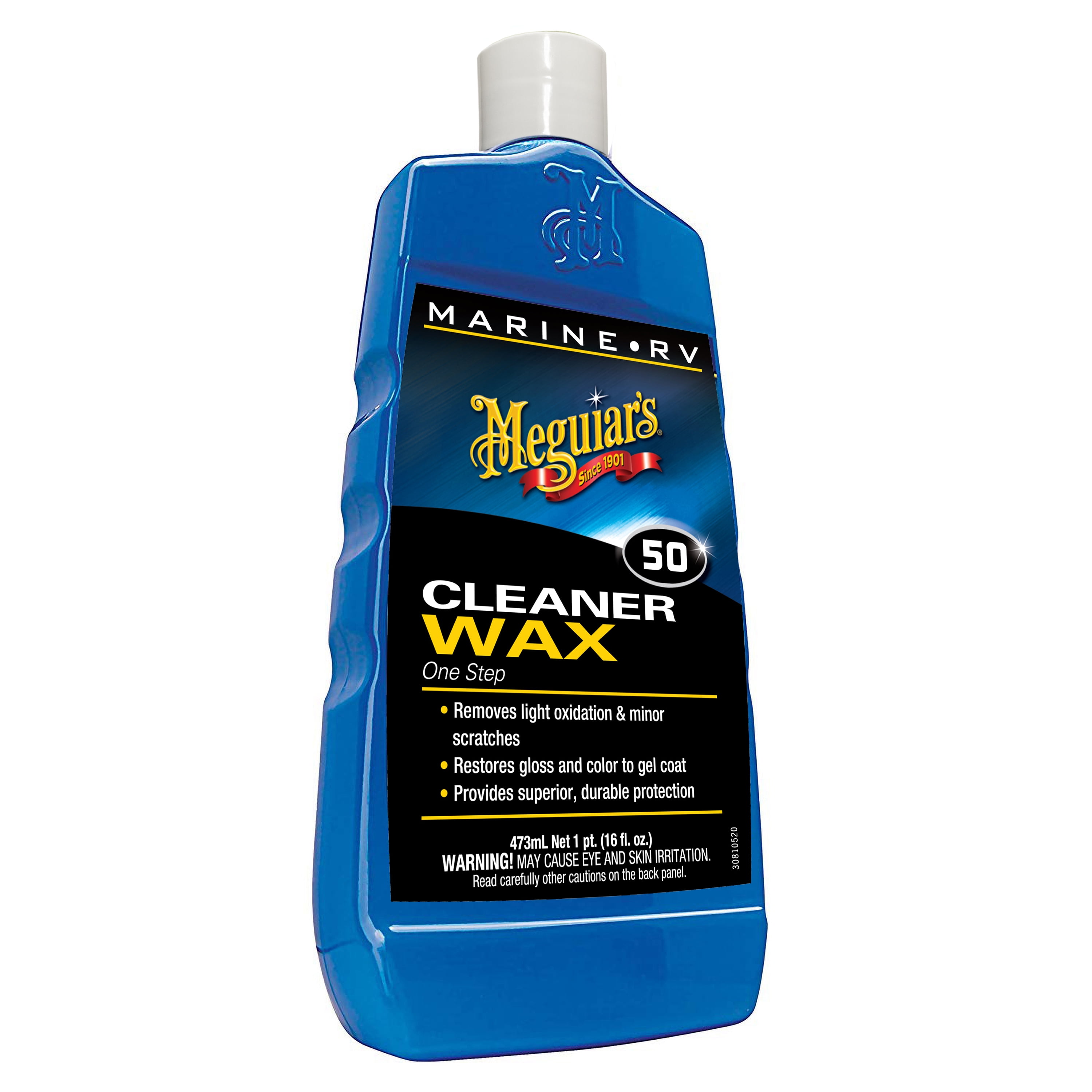 Meguiar's M50 Marine/RV One Step Cleaner Wax, M5016, 1 Bottle, 16