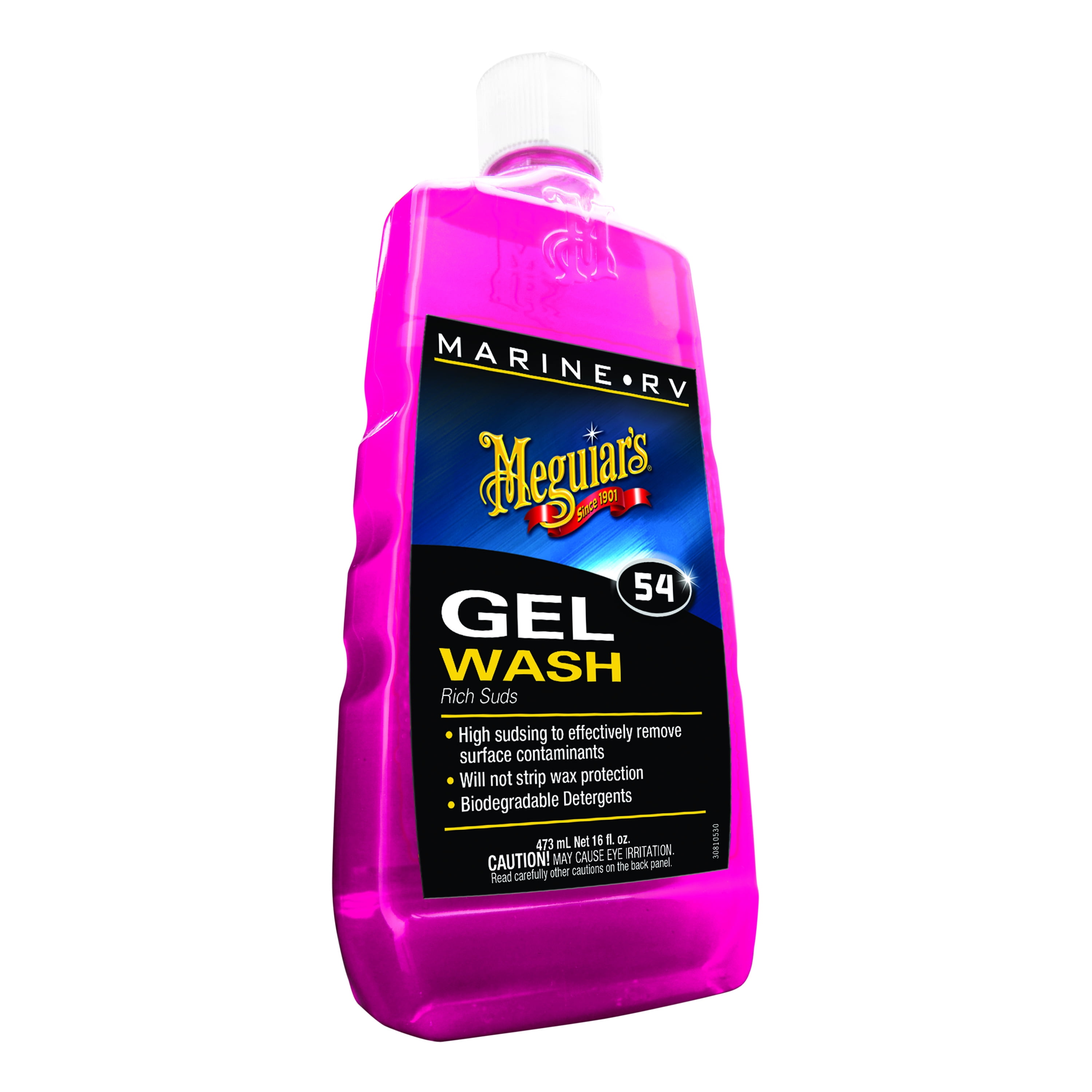 Meguiar's M54 Marine/RV Gel Wash, M5416, 16 oz