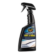 Meguiar's M5716 Marine/RV Vinyl & Rubber Cleaner & Protectant, Boat Vinyl Cleaner & Protectant, Revitalize Plastic and Rubber with an Easy-to-Use Non-Greasy Formula, 16 Fl Oz Spray Bottle