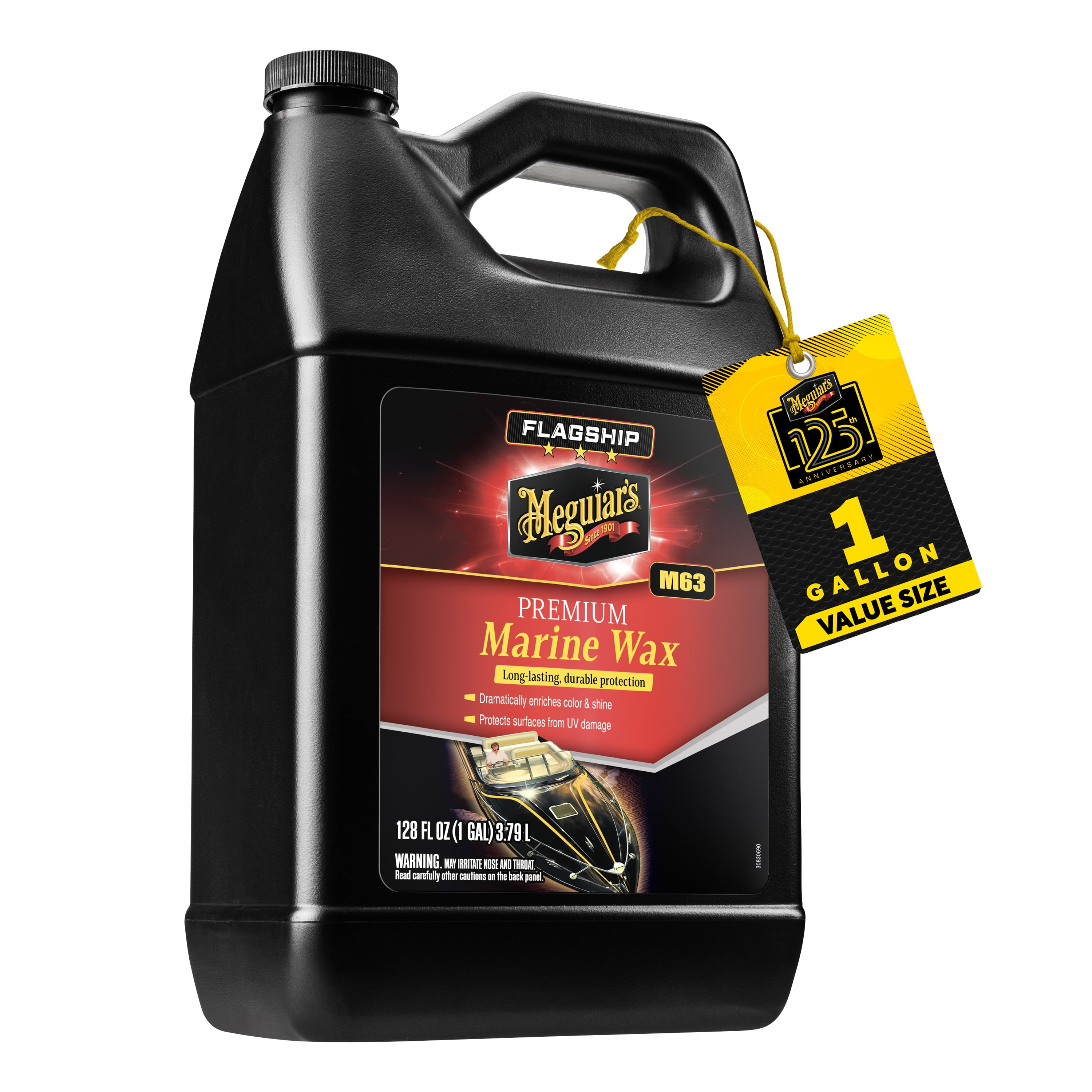 Meguiar's M6301 Flagship Premium Marine Wax, 1 Gallon - Walmart.com
