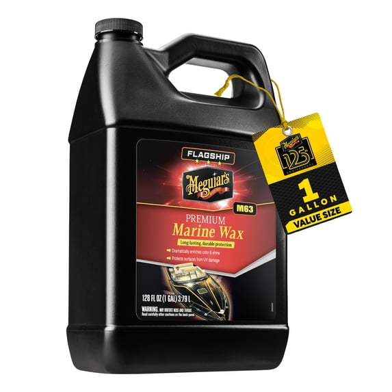 Meguiar's M6301 Flagship Premium Marine Wax, 1 Gallon