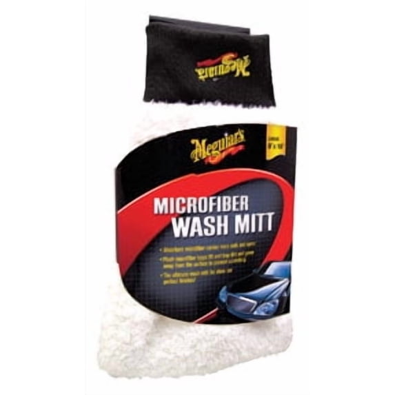 Meguiar's Microfiber Wash Mitt, X3002, 1 Pack