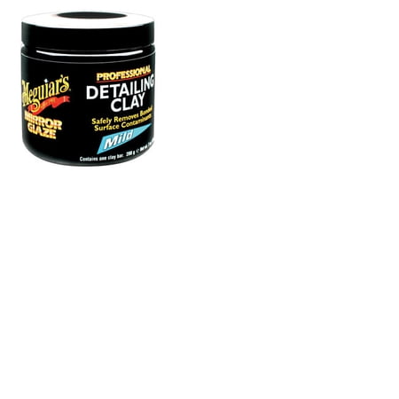 Meguiar's C2000 Mirror Glaze Detailing Clay, Mild - Remove Defects & Restores Mirror-Smooth Finish, 200 Grams