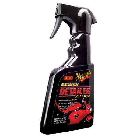 Meguiar's Motorcycle Detailer Mist & Wipe - 8 oz.
