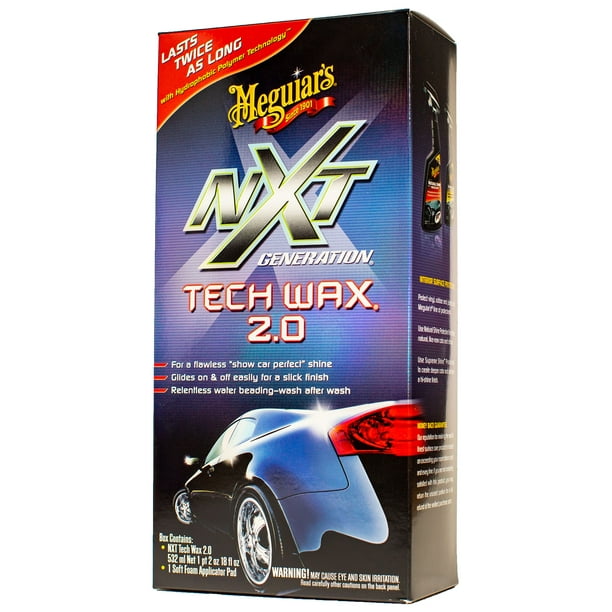 Meguiar's NXT Gen Tech Wax 2.0 - G12718, 18 Oz, Deep Gloss, UV