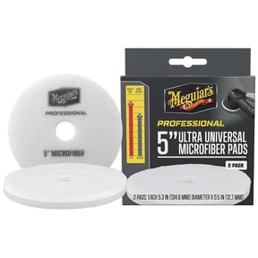 Meguiars M5MFP2 Meguiar's Professional 5" Ultra Universal Microfiber Pads *2-pack