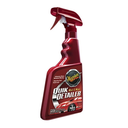 Meguiar's Quik Detailer Mist & Wipe, A3332, 32 Oz, Spray