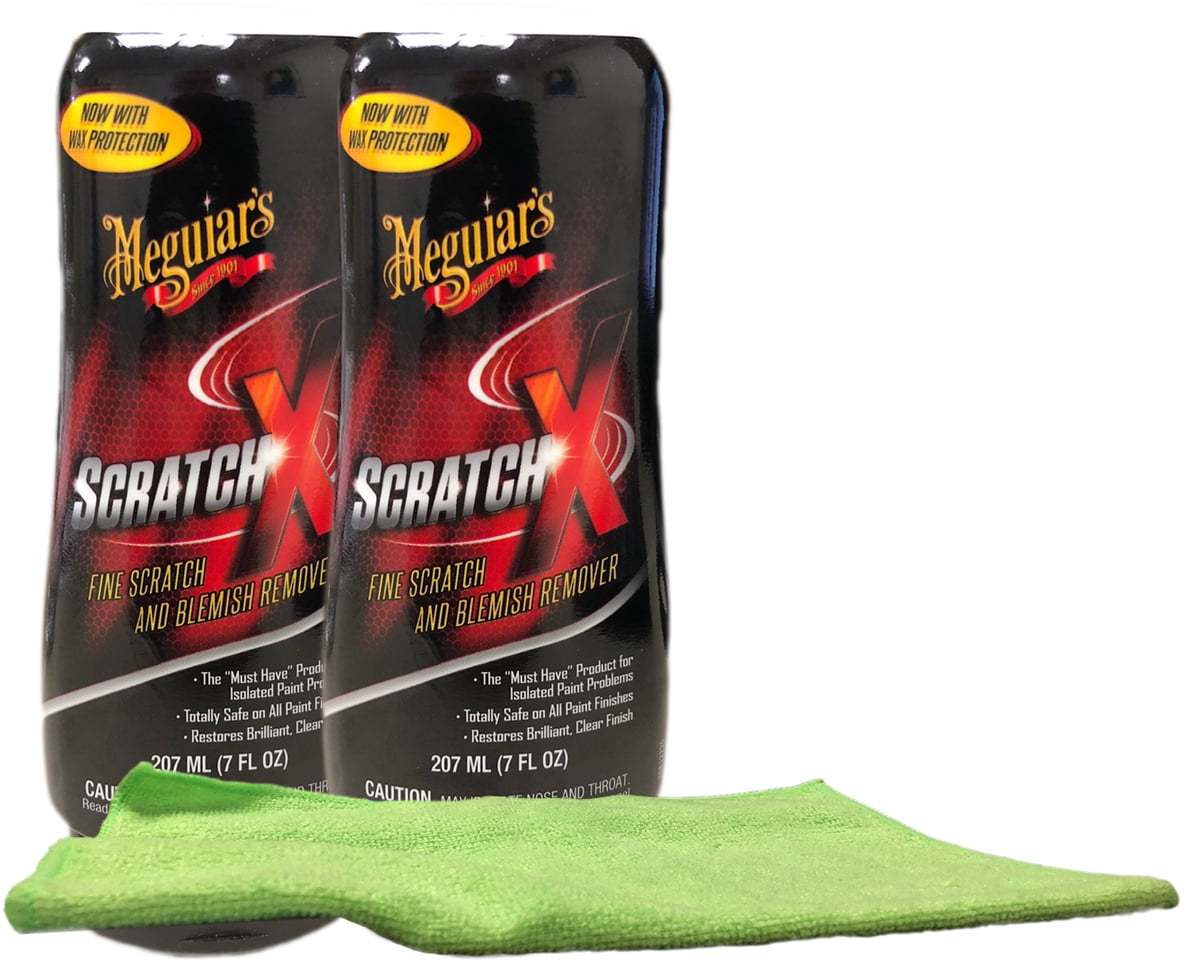 Meguiar's ScratchX Fine Scratch & Blemish Remover (7 oz.) Bundle with