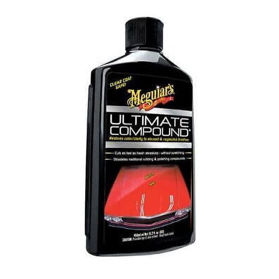 Meguiar's Ultimate Compound Auto Polish - Color Correcting - 15.2 oz