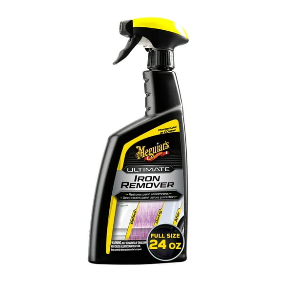 Meguiar's Ultimate Iron Remover, Chemical Contaminant Remover, 24 oz