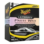 Meguiars Ultimate Paste Wax Long-Lasting Easy to Use Synthetic Wax, G210608, 8 oz