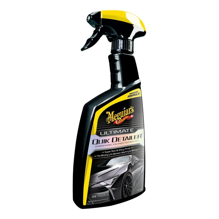 Meguiar's - Just washed your car and looking to keep it clean? Meguiar's  Quik Detailer sprays allow you to safely remove light dust & provide added  gloss with just a mist 
