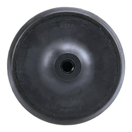 Meguiar's WRBP Rotary Backing Plate, 7 or 8 in Dia, 5/8 in Arbor/Shank, Hook and Loop Attachment