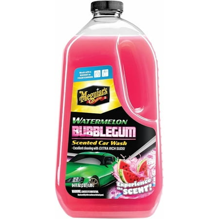 Meguiar's Watermelon Bubblegum Wash G250464, 64 oz Bottle