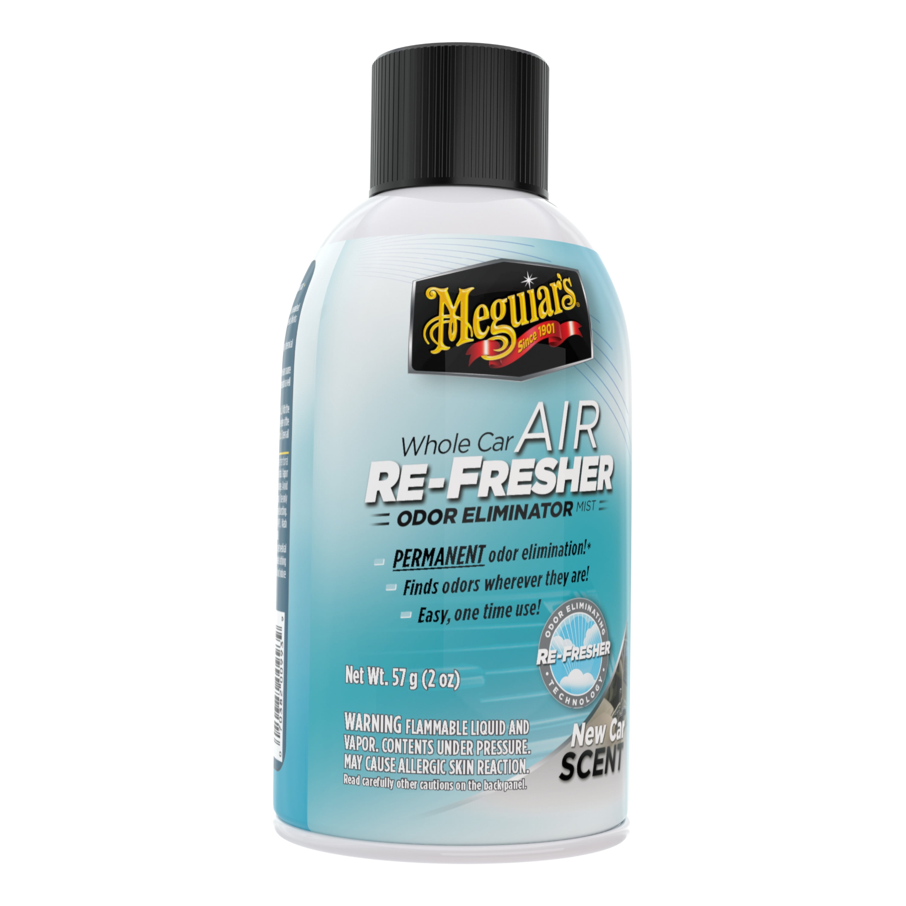 Meguiar's Whole Air ReFresher Odor Eliminator Mist, New Car Scent