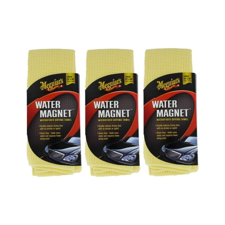 Meguiar's X2000 Water Magnet Microfiber Drying Towel (3 Pack)