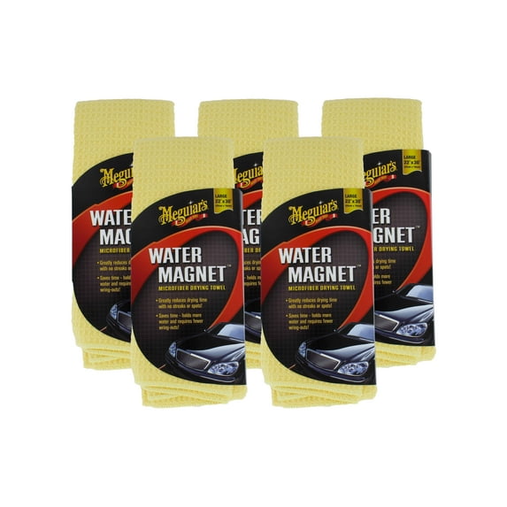 Meguiars X2000 Water Magnet Microfiber Drying Towel (5 Pack)