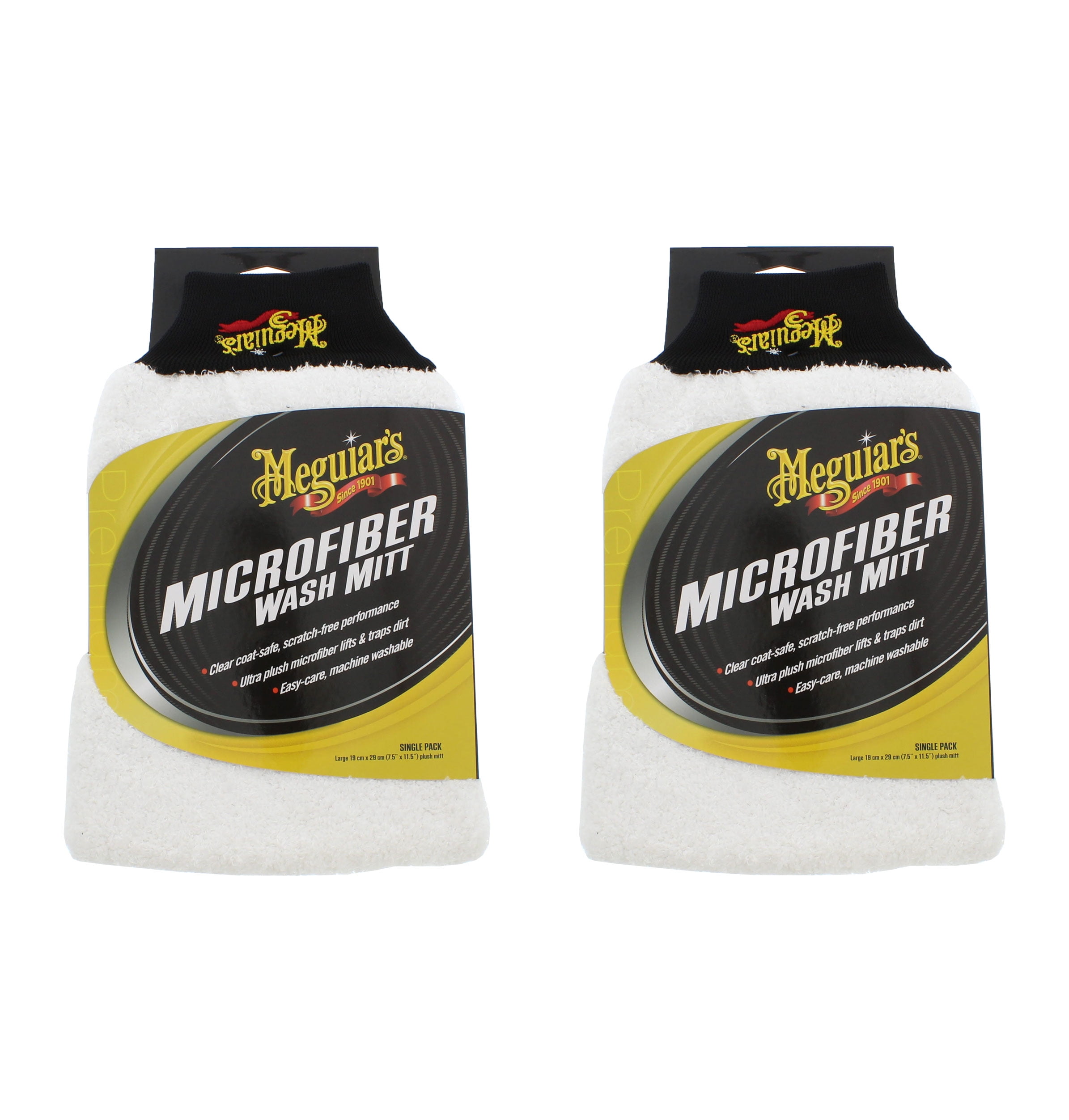 Meguiar's X3002 Microfiber Wash Mitt (2 Pack) 