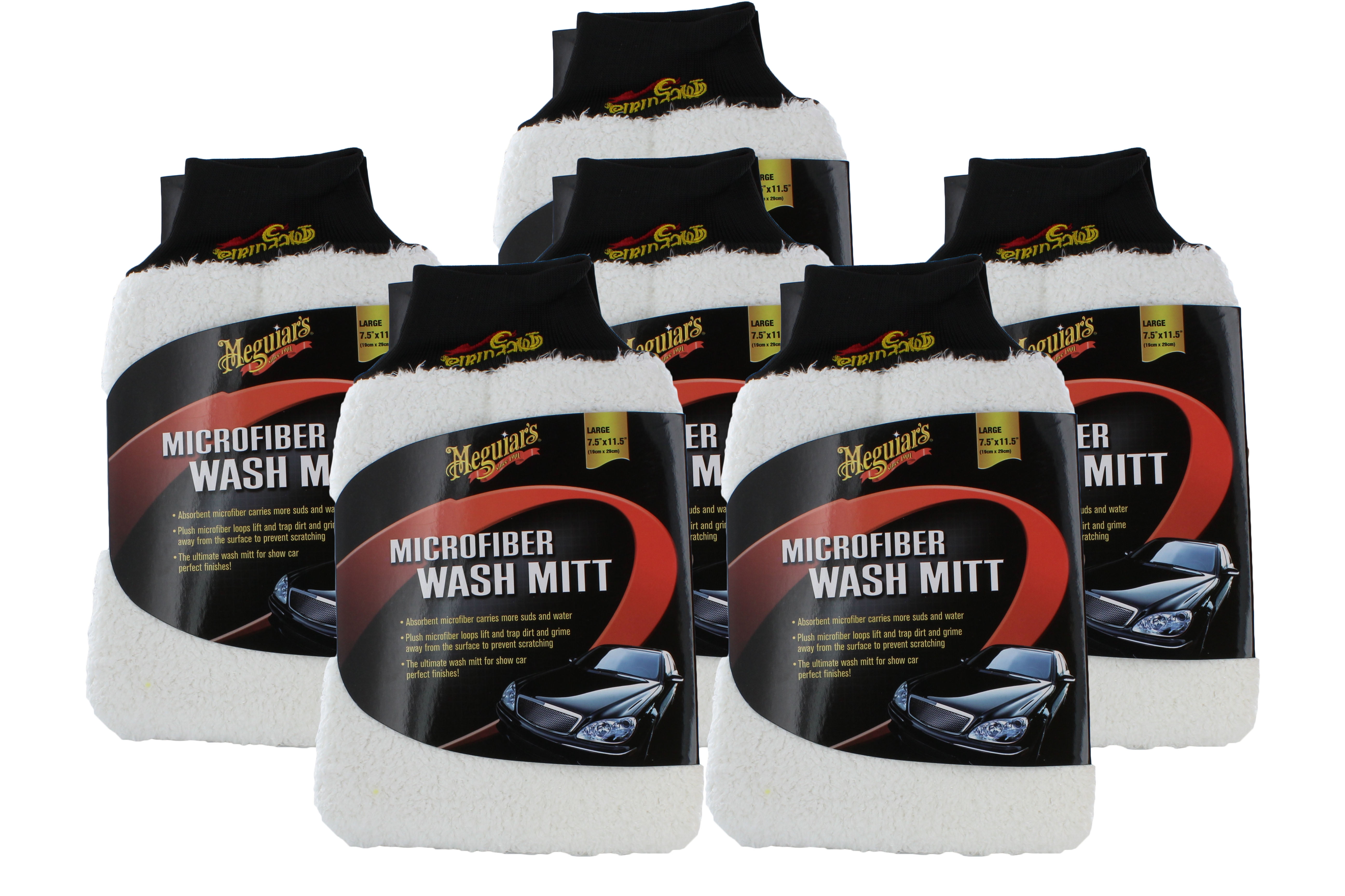 Wholesale Mr. Handy Microfiber Car Wash Mitt- 2 Assortments 2