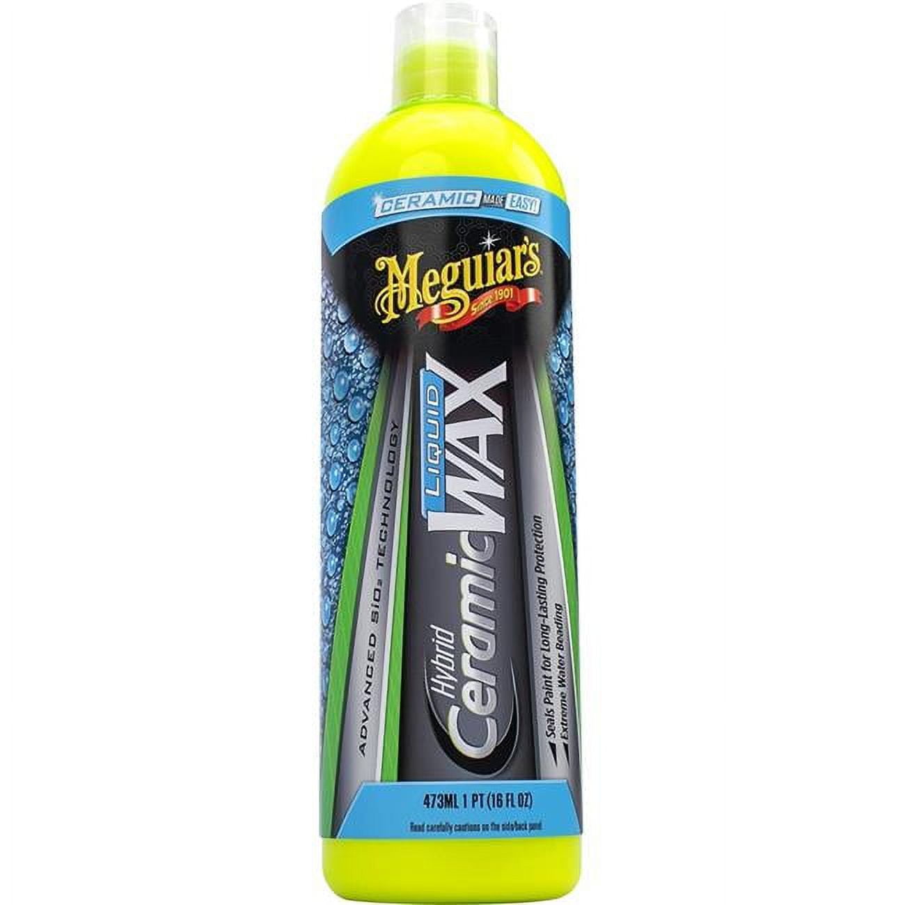 Meguiar's Cleaner Wax - Paste Wax Cleans, Shines and Protects in