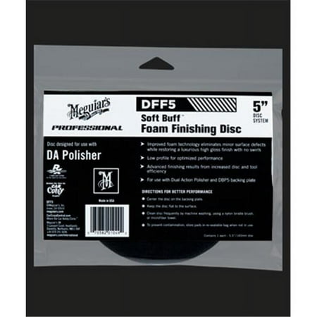 Meguiars 5 in. Soft Buff DA Foam Finishing Disc