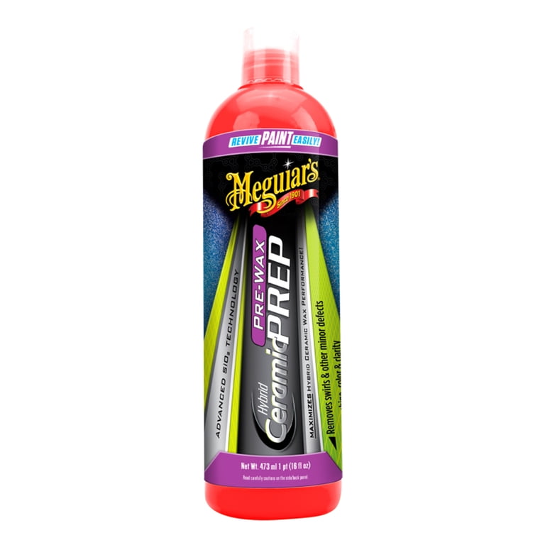 Meguiar's Hybrid Ceramic Pre-Wax Prep - 16oz - Walmart.com