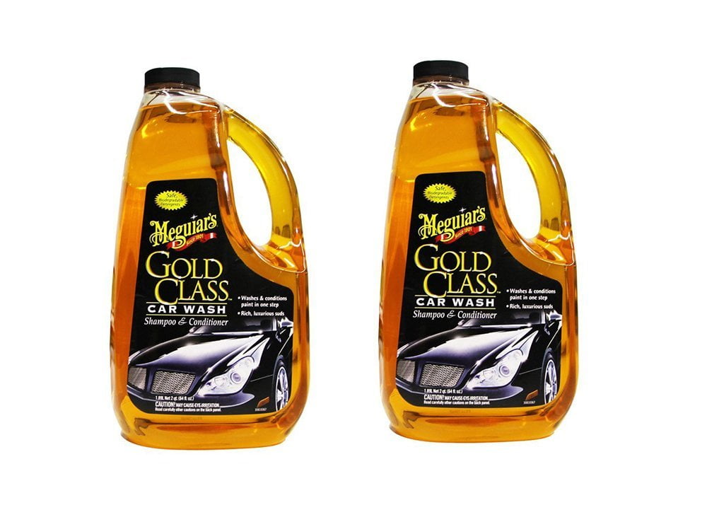 64 oz. Automotive Gold Class Car Wash Shampoo and Conditioner G7164 - The  Home Depot