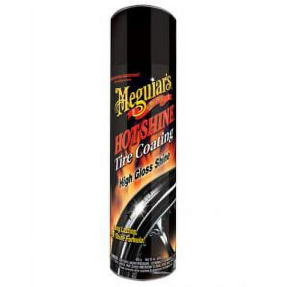 Meguiar's Hot Shine Tire Protectant Coating - High Gloss Finish - Multicolor