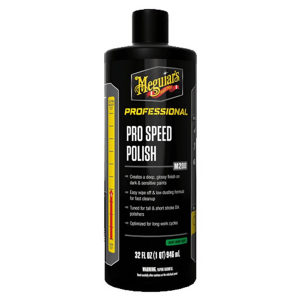 Meguiars M20032 Professional Pro Speed Polish for Exterior Car Detailing 32oz