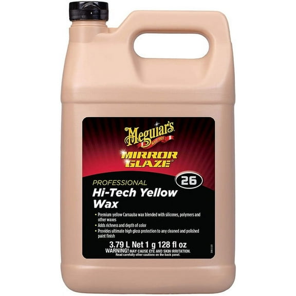 Meguiars M2601 Hi-Tech Yellow Wax - Gallon