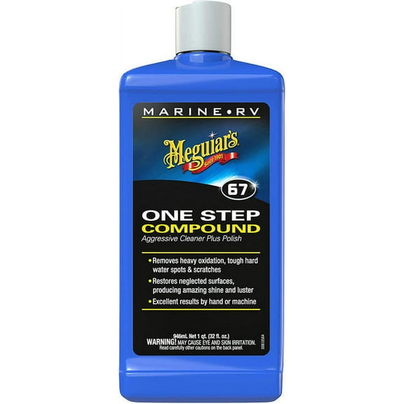 Meguiars M6732 Marine One-Step Compound