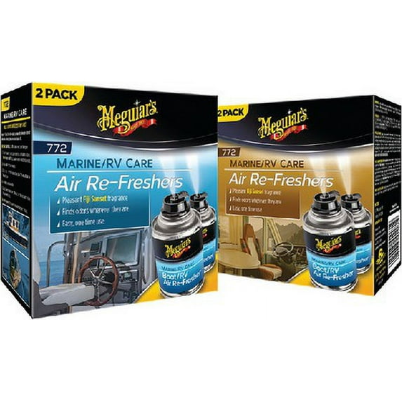 Meguiars M77200 Boat/Rv Air Refresher - 2.5 oz -2 Cans