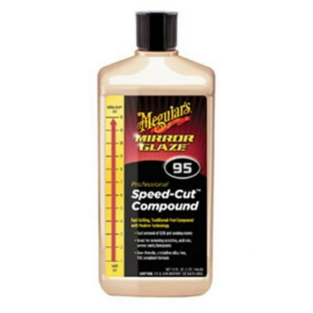 Meguiars M9532 Speed-Cut Compound, Quart