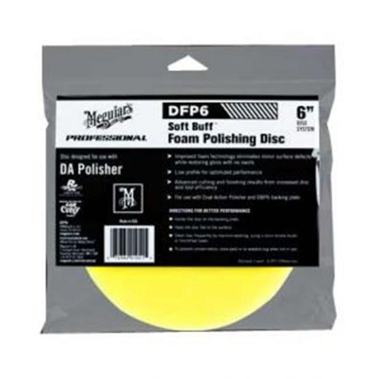 Meguiars MGDFP6 Foam Polishing Pad 6 in.