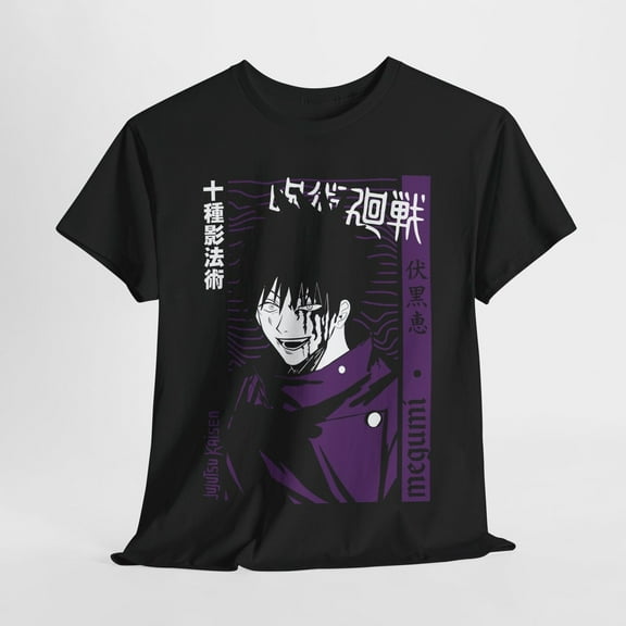 Megumi Fushiguro Jujutsu Kaisen T-Shirt Gojo Satoru Anime Japanese Tee Shirt JJK