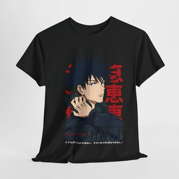 Megumi Fushiguro Jujutsu Kaisen T-Shirt Gojo Satoru Anime Japanese Tee Shirt JJK
