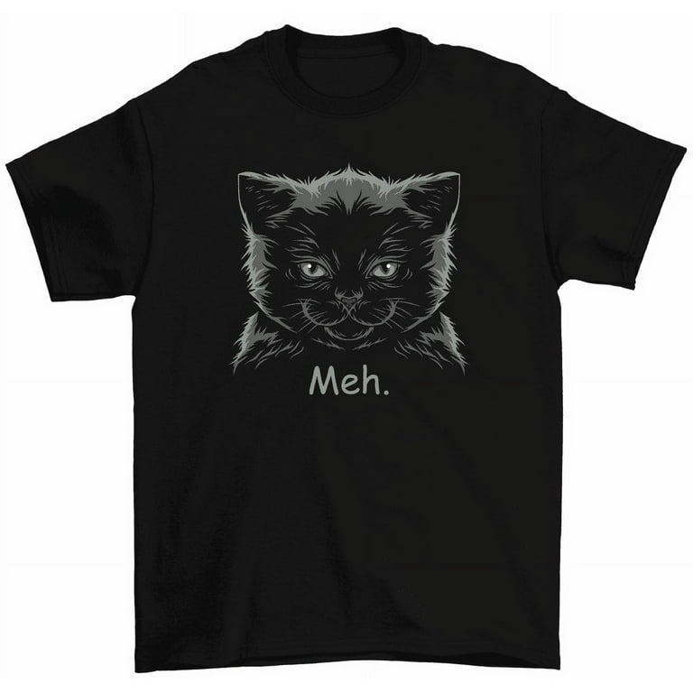 Meh Funny Cat T-Shirt Meh Funny Cat T-Shirt