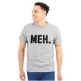 thumbnail image 1 of Meh. Famous TV Show Homer Geek Nerd Men's Graphic T Shirt Tees Brisco Brands L, 1 of 4