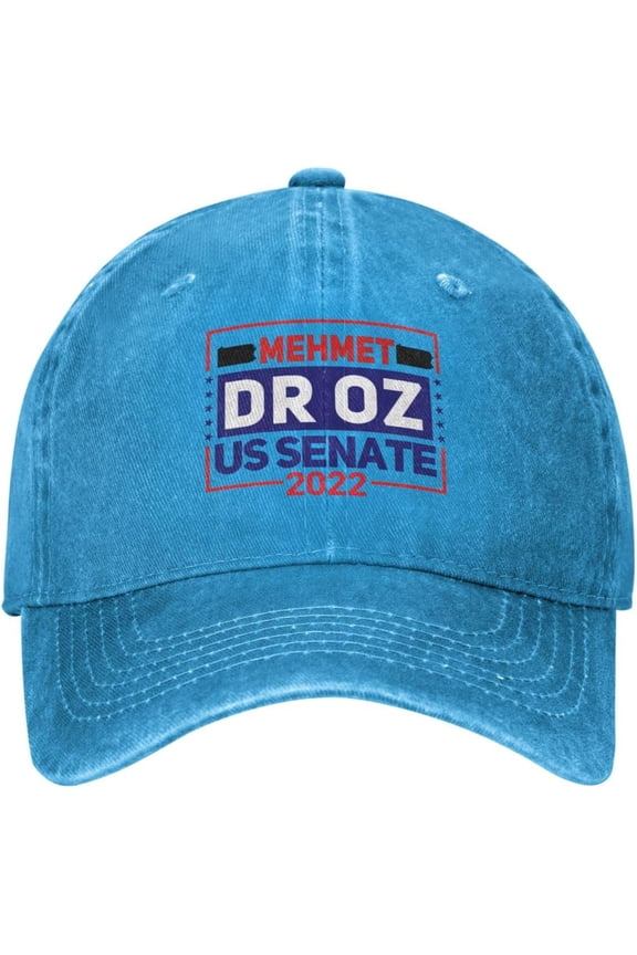 Mehmet Dr Oz Us Senate Hat for Men Women Baseball Cap Black Snapback Hat Fitted Trucker Hat