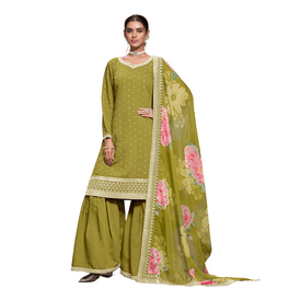 Women Indian Embroidery Kurti Set Pakistani Salwar Suit