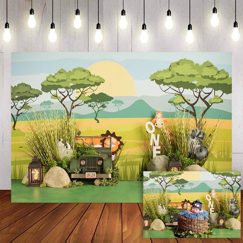 MEHOFOND Toile De Fond Baptême 2,1x1,5m - Feuilles Eucalyptus & Points Dorés Géométrique, Décoration Photo & Fête